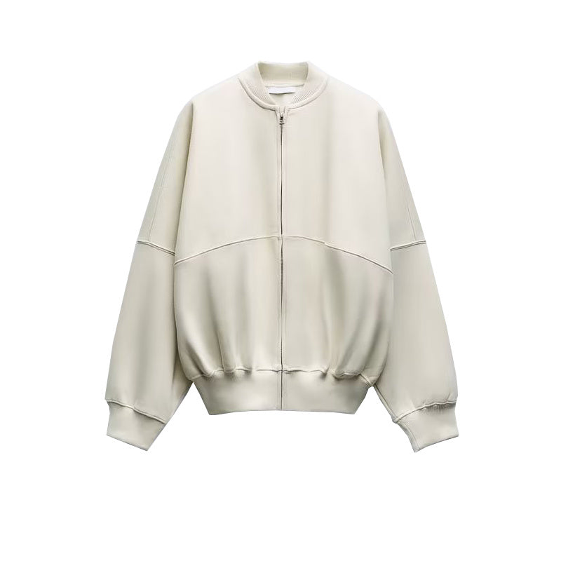 Zipper Pilot Jacket Jacket For Women - RIFTOO