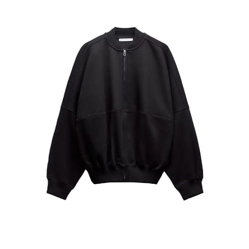 Zipper Pilot Jacket Jacket For Women - RIFTOO