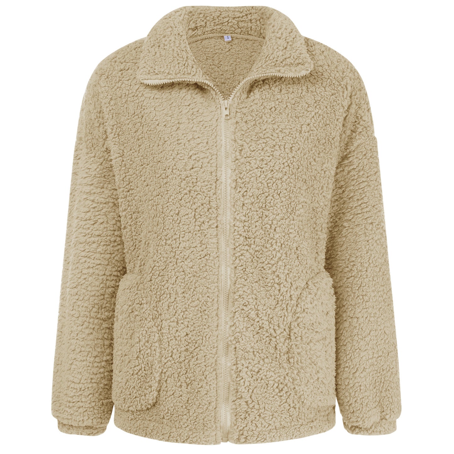 Fashionable Plush Warm Jacket Women - RIFTOO