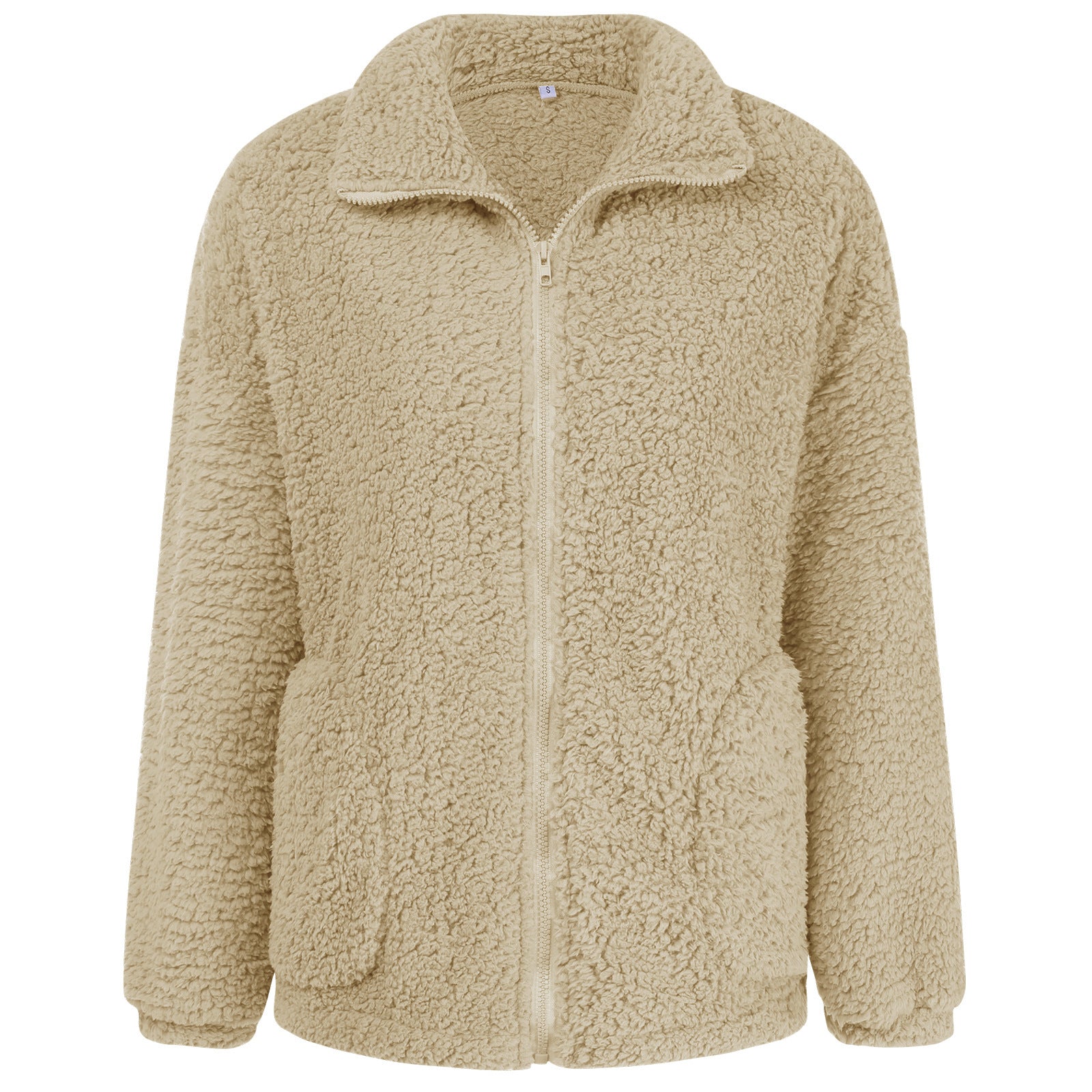 Fashionable Plush Warm Jacket Women - RIFTOO