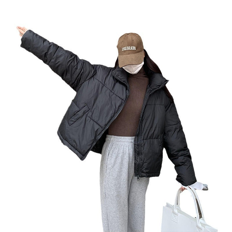 Women’s Short Puffer Jacket – Warm & Cozy Winter Coat - RIFTOO