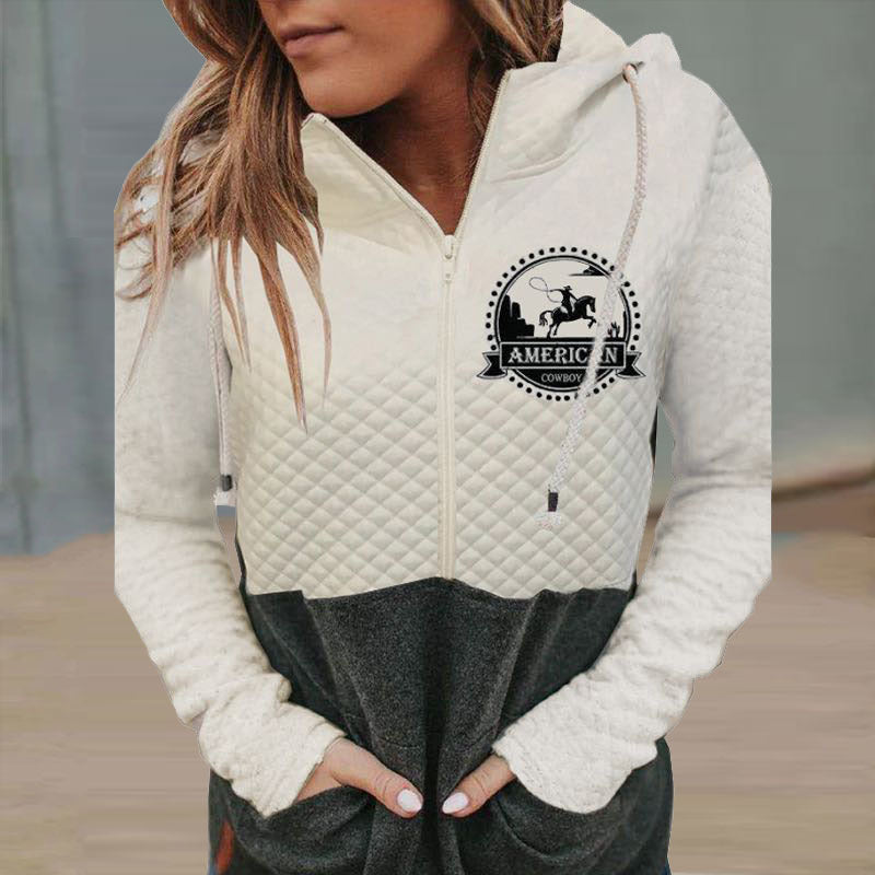 Zip-Up Hooded Sweatshirt – Comfortable Casual Hoodie - RIFTOO