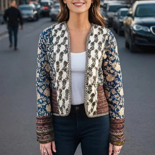 Women’s Double-Sided Jacket – Reversible Casual Fashion - RIFTOO